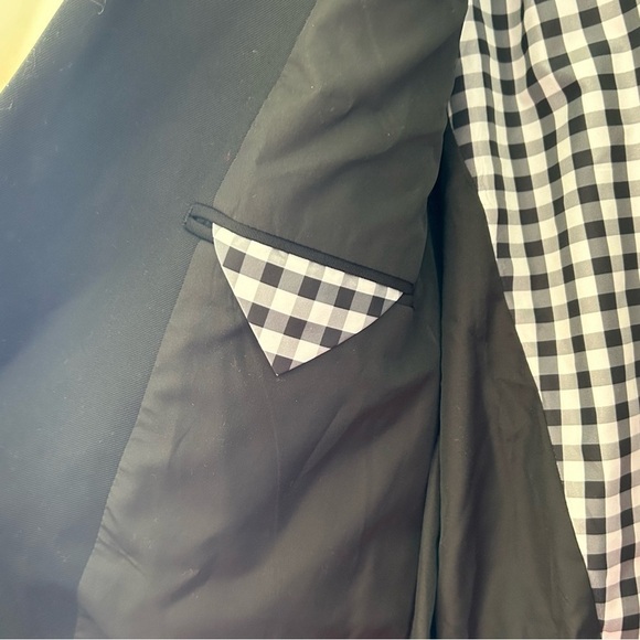 Howe Forty Four Men’s Blazer Fits L/XL Black Dressy Party Office Sophisticated - Picture 11 of 11